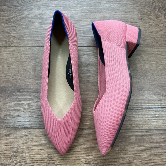 Rothy's Pink Point Heels